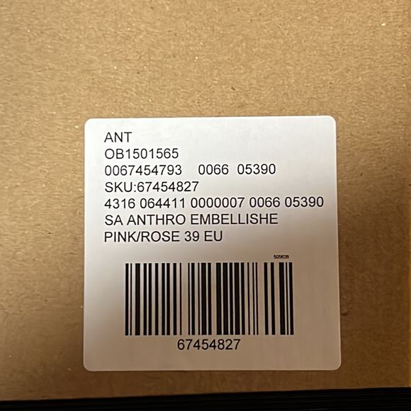 Anthropologie Embellished Tie Up Pink/Rose Raffia Square Toe Sandals New in Box - Picture 8 of 12